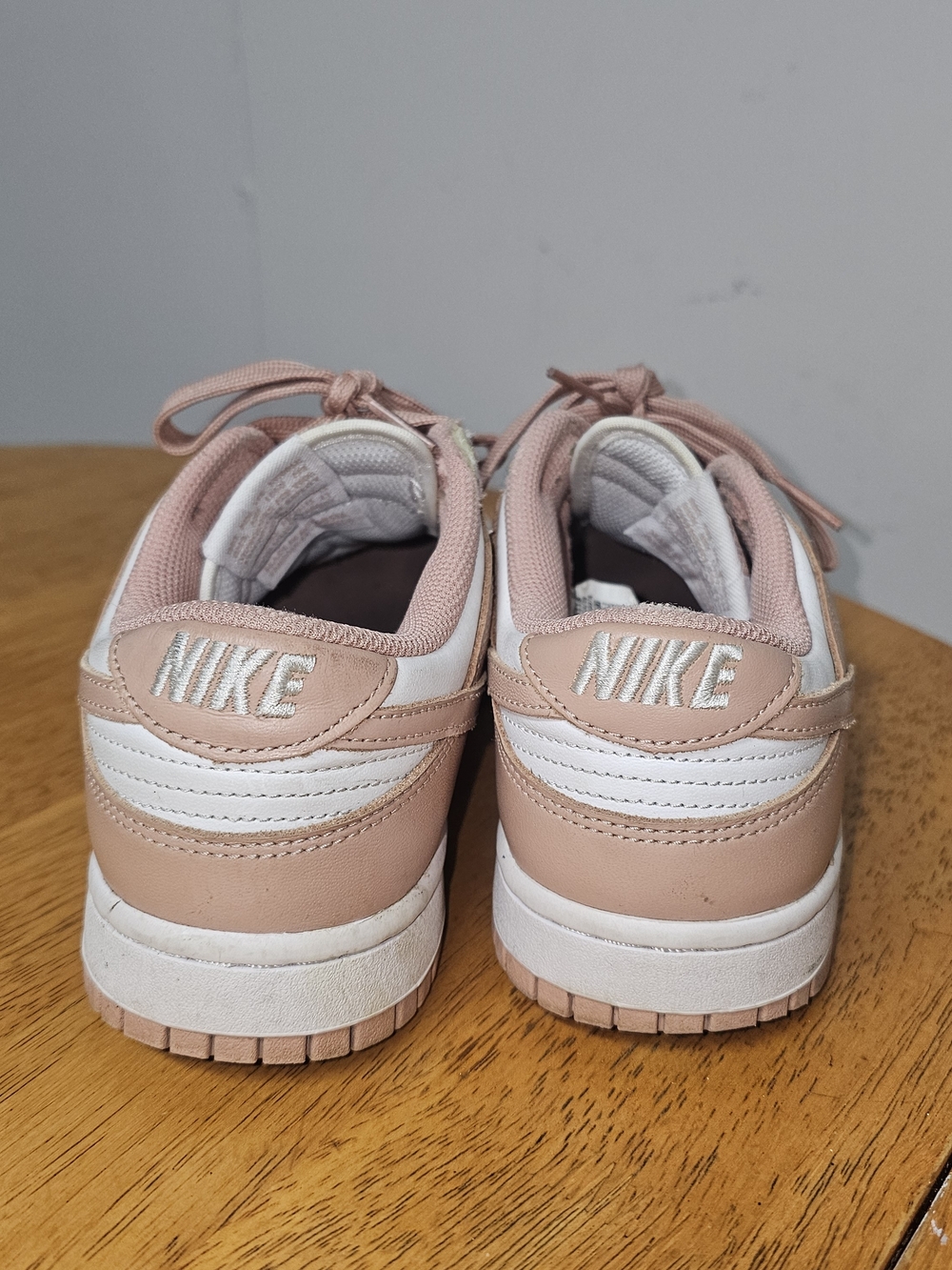 Nike Dunk Low Women's Size 9 Retro Rose White Casual Walking School Cushioned - Picture 4 of 12